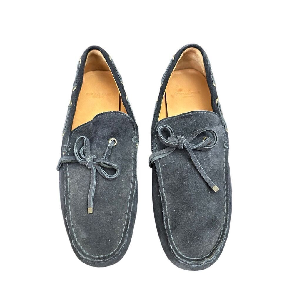 COACH New York Masons Mens Suede Driving Loafer Size 12 - Picture 6 of 10